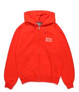 WACKO MARIA (HEAVY WEIGHT FULL ZIP HOODED SWEAT SHIRT TYPE-6) RED