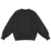 画像2: LQQK STUDIO (WASHED FLEECE CREWNECK) BLACK (2)