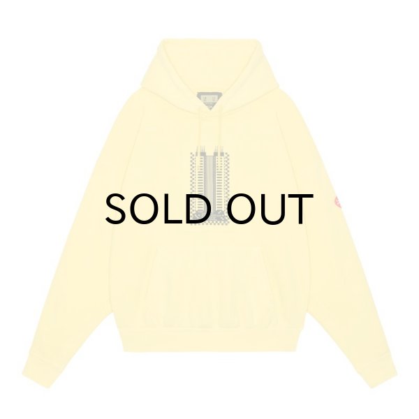 画像1: C.E (OVERDYE REPROCESS HEAVY HOODY) YELLOW -30% OFF- (1)