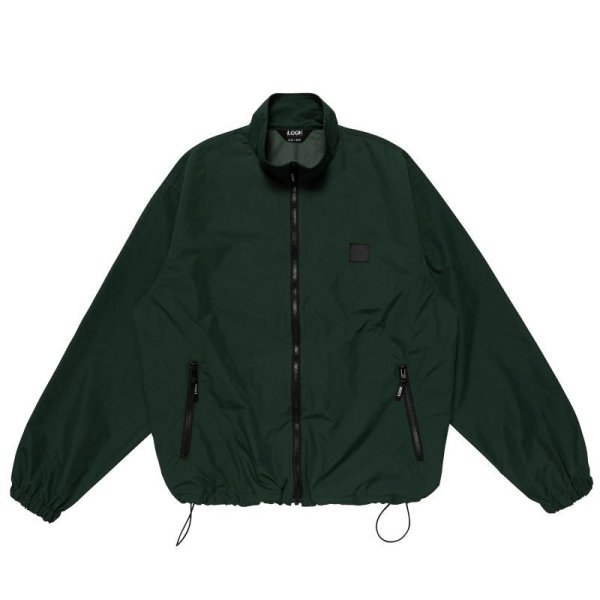 画像1: LQQK STUDIO (NYLON TRACK JACKET) GREEN -30% OFF- (1)