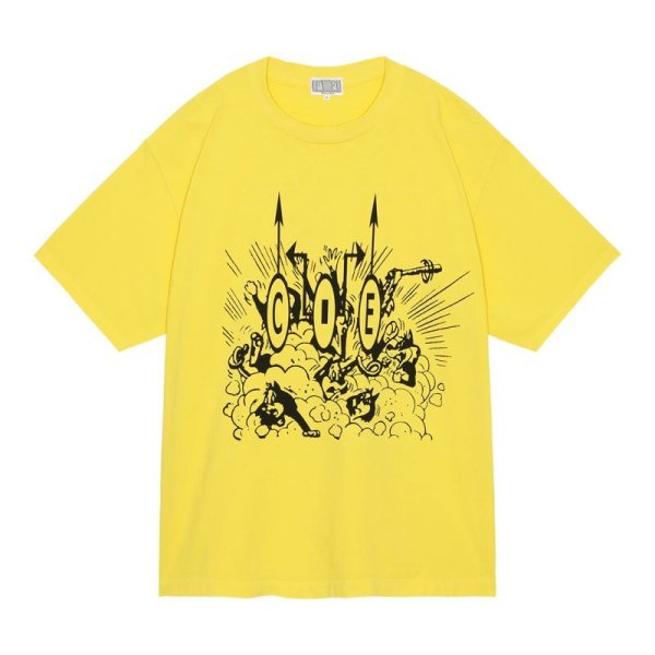 画像1: C.E (OVERDYE END IN ITSELF T) YELLOW -30% OFF- (1)