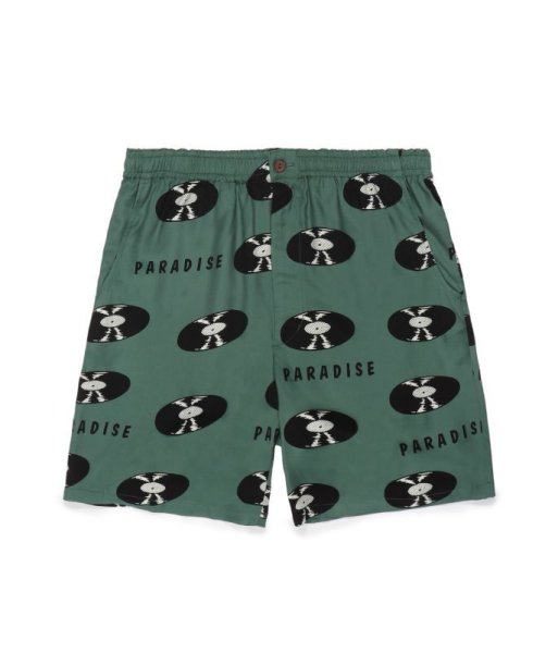 画像1: WACKO MARIA (HAWAIIAN SHORTS TYPE-3) GREEN (1)