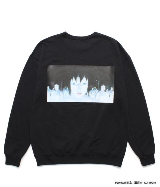 画像1: WACKO MARIA (INNOCENCE "CREW NECK SWEAT SHIRT TYPE 2") BLACK (1)