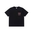 画像1: BLACK EYE PATCH (GLASSWARE LOGO POCKET TEE) BLACK (1)