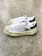 画像2: Maison MIHARA YASUHIRO ("BLAKEY" DYED SOLE CANVAS LOW-TOP SNEAKER) WHITE (2)