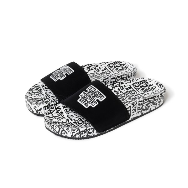 画像1: BLACK EYE PATCH (OG LABEL COVERED HAYN SHOWER SANDALS) MULTI (1)