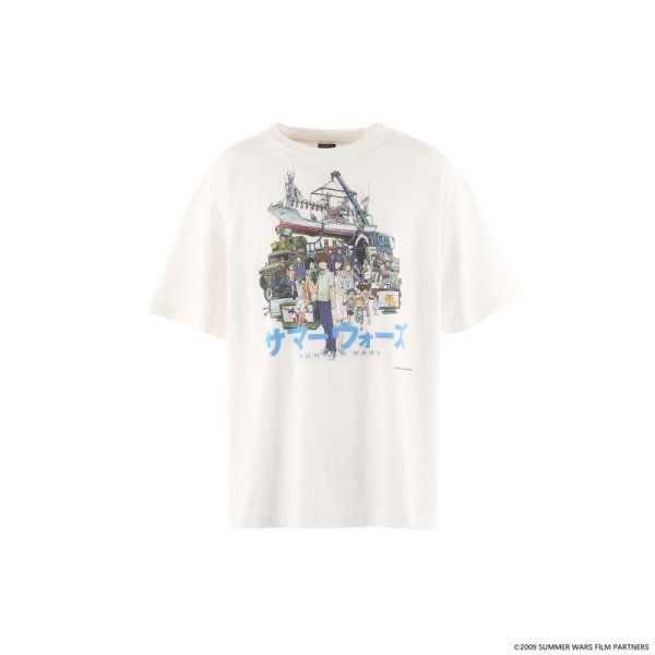 画像1: SAINT Mxxxxxx (SG SS TEE_SUMMER WARS) WHITE (1)