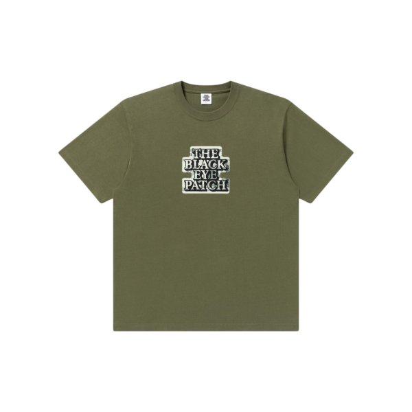 画像1: BLACK EYE PATCH (DOLLAR BILL OG LABEL TEE) OLIVE (1)