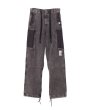 画像1: Maison MIHARA YASUHIRO (SATIN CARGO PANTS) BLACK (1)