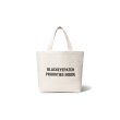 画像2: BLACK EYE PATCH (PRIORITY LABEL MEDIUM TOTE) WHITE (2)