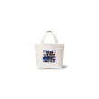 画像1: BLACK EYE PATCH (PRIORITY LABEL SMALL TOTE) WHITE (1)