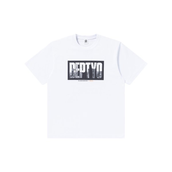 画像1: BLACK EYE PATCH (BEPTYO TEE) WHITE (1)