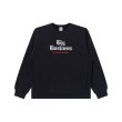 画像1: BLACK EYE PATCH (BIG BUSINESS CREW SWEAT) BLACK (1)