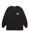 画像2: WACKO MARIA (CREW NECK LONG SLEEVE T-SHIRT TYPE-1) BLACK (2)