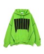 画像1: FACETASM (7BAR ZIPPER HOODIE) GREEN (1)