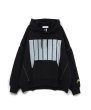 画像1: FACETASM (7BAR ZIPPER HOODIE) BLACK (1)