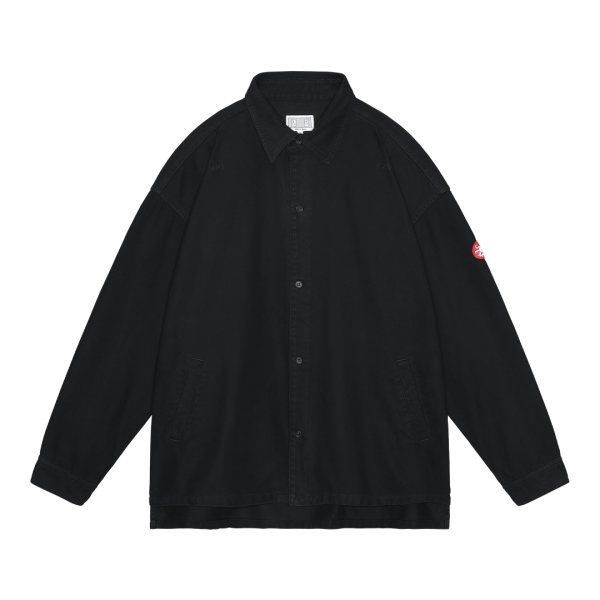 画像1: C.E (WELT POCKETS BIG SHIRT) BLACK (1)