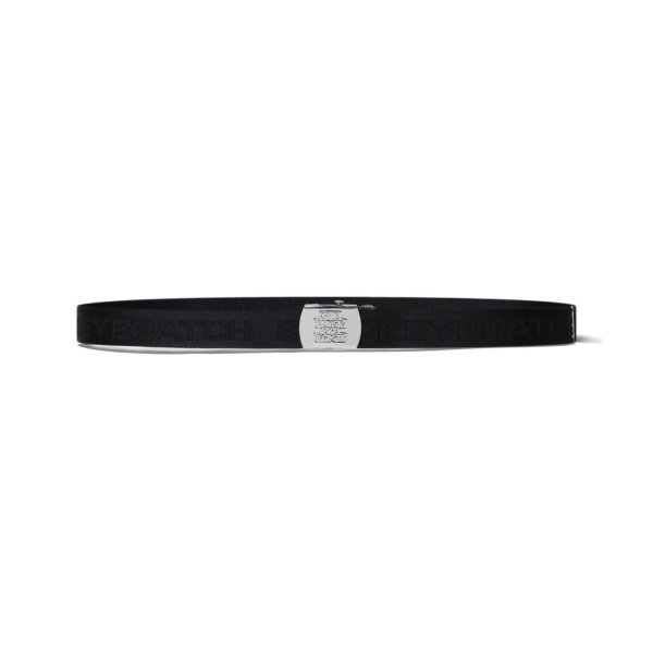 画像1: BLACK EYE PATCH (TACTIC SANS JACQUARD GI BELT) BLACK (1)