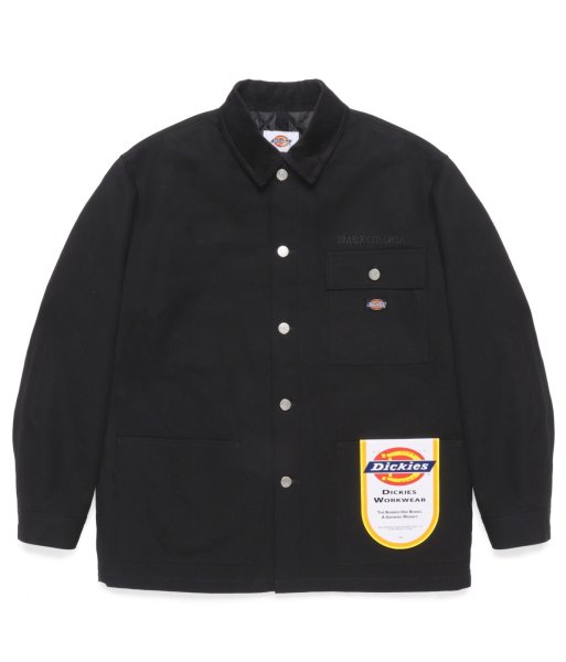 画像1: WACKO MARIA (DICKIES COVEALL) BLACK (1)