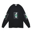 画像1: C.E (Toshin_SEQ LONG SLEEVE T) BLACK (1)