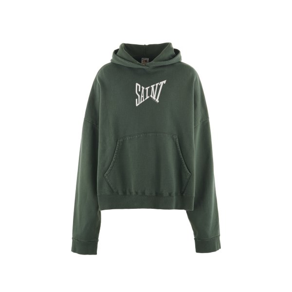 画像1: SAINT Mxxxxxx (HOODIE_RIBON SAINT) GREEN (1)