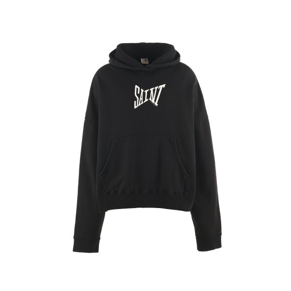 画像1: SAINT Mxxxxxx (HOODIE_RIBON SAINT) BLACK (1)