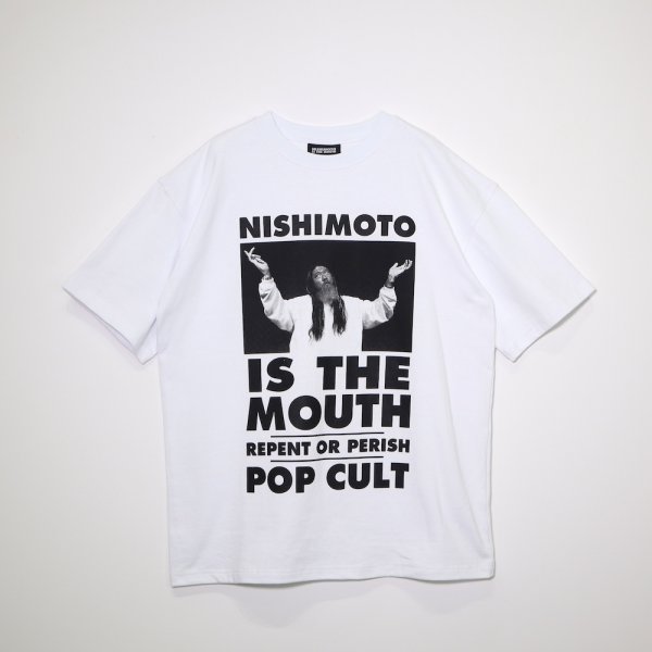 画像1: NISHIMOTO IS THE MOUTH (POP-CULT S/S TEE) WHITE (1)