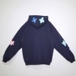 画像2: NISHIMOTO IS THE MOUTH (FLOWER SWEAT HOODIE) NAVY (2)