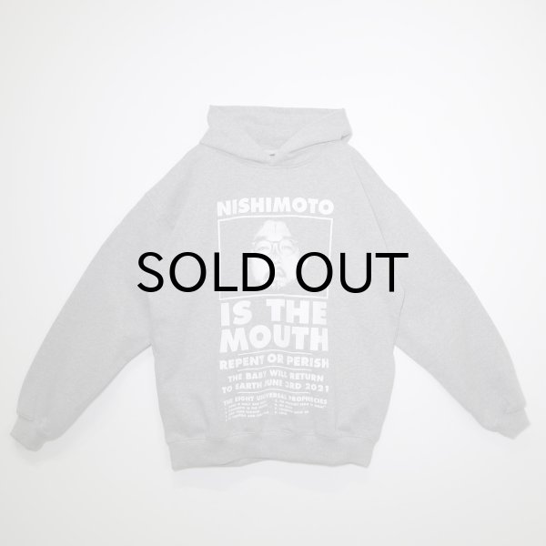 画像1: NISHIMOTO IS THE MOUTH (NEW CLASSIC SWEAT HOODIE) GREY (1)