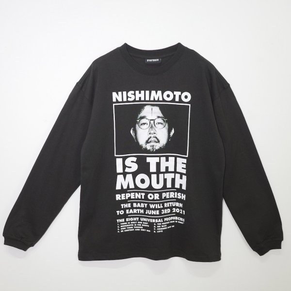 画像1: NISHIMOTO IS THE MOUTH (CLASSIC L/S T-SHIRT) BLACK (1)