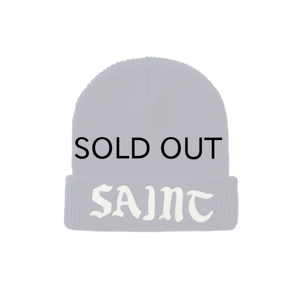 画像1: SAINT Mxxxxxx (KNIT CAP_SAINT) NAVY (1)