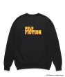 画像2: WACKO MARIA (PULP FICTION CREW NECK SWEAT SHIRT TYPE-4) BLACK (2)