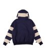 画像2: PHINGERIN (BORDER PATCH HOODIE) NAVY (2)