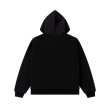 画像2: BLACK EYE PATCH (SPANDEX LOGO ZIP HOODIE) BLACK (2)