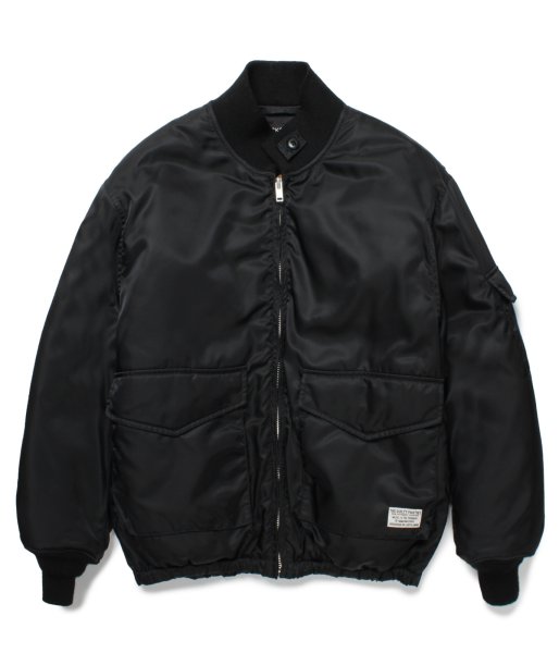 画像1: WACKO MARIA (SPIEWAK G-8 FLIGHT JACKET) BLACK (1)