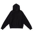 画像2: LQQK STUDIO (SIGNATURE FLEECE ZIP HOODIE) BLACK (2)