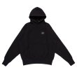 画像1: LQQK STUDIO (SIGNATURE SNAP FLEECE HOODIE) BLACK (1)