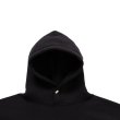 画像4: LQQK STUDIO (SIGNATURE SNAP FLEECE HOODIE) BLACK (4)