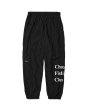 画像1: Chaos Fishing Club (LOGO ART PANTS) BLACK (1)