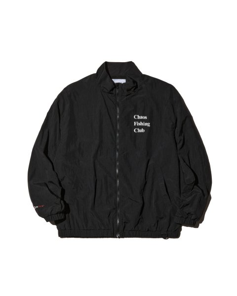 画像1: Chaos Fishing Club (LOGO ART JACKET) BLACK (1)