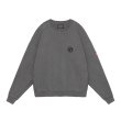 画像1: C.E (OVERDYE PRE COG CREW NECK) CHARCOAL (1)