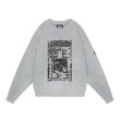 画像1: C.E (OVERDYE ALL Mod Coms CREW NECK) GREY (1)