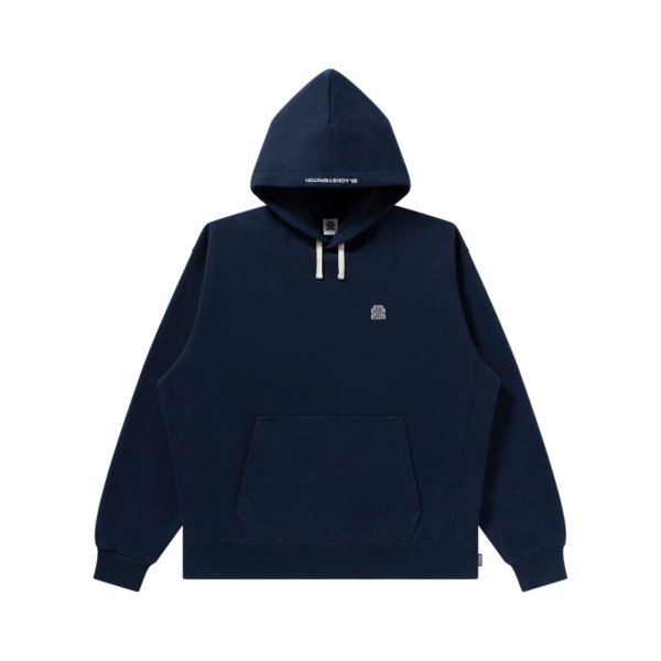 画像1: BLACK EYE PATCH (SMALL OG LABEL HEAVYWEIGHT HOODIE) NAVY (1)