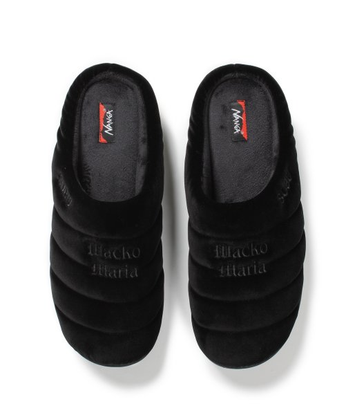 画像1: WACKO MARIA (NANGA-SUBU / AURORA WINTER SANDAL TYPE-1) BLACK (1)