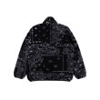 画像2: BLACK EYE PATCH (OG LABEL PAISLEY FLEECE PULLOVER) BLACK (2)