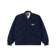 画像2: BLACK EYE PATCH (HWC LABEL EMBROIDERED QUILTED JACKET) NAVY (2)