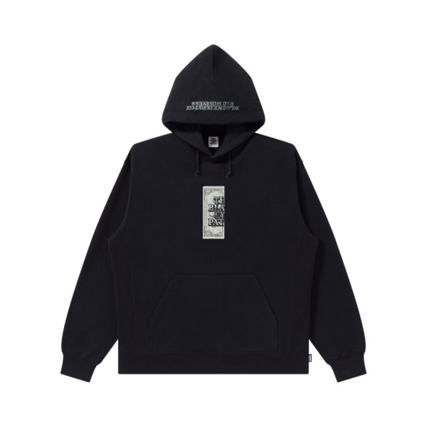 画像1: BLACK EYE PATCH (OG DOLLAR BILL HOODIE) BLACK (1)