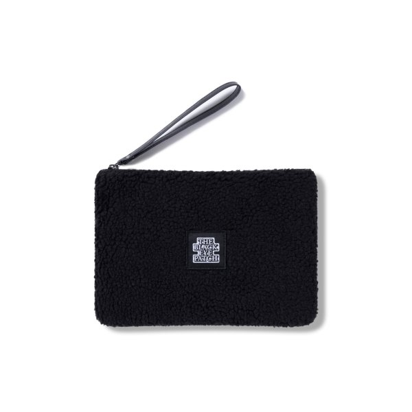 画像1: BLACK EYE PATCH (OG LABEL BOA CLUTCH BAG) BLACK (1)