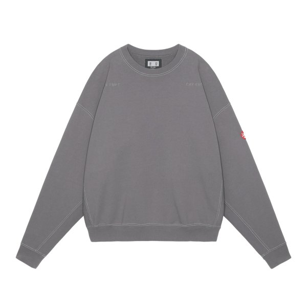 画像1: C.E (Inverter CREW NECK) CHARCOAL (1)