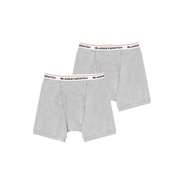 画像1: BLACK EYE PATCH (BASIC BOXERS) GRAY (1)